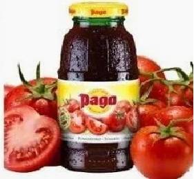 Jus de fruits et jus de tomate